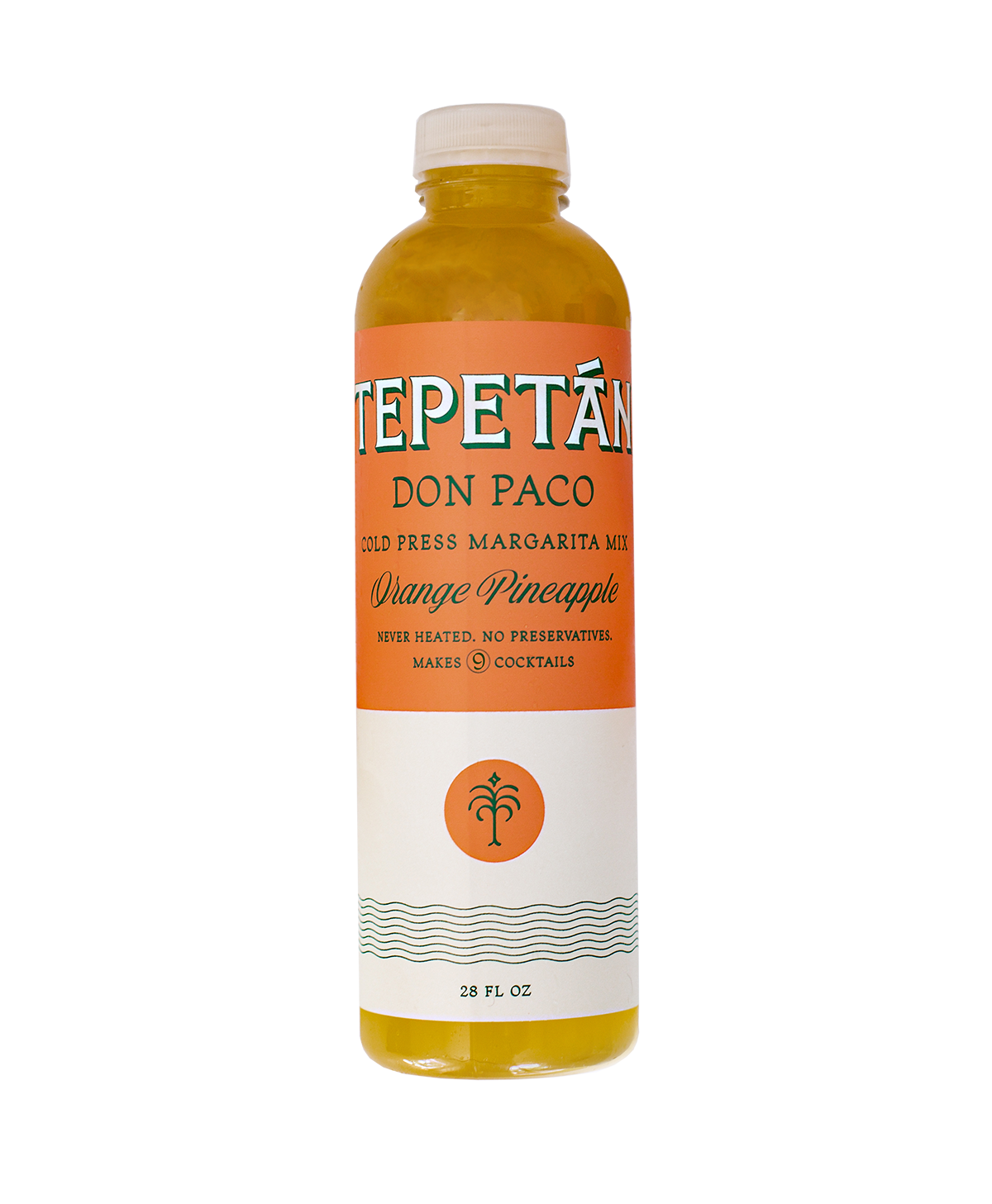 4 x 28oz Bottles: Orange Pineapple