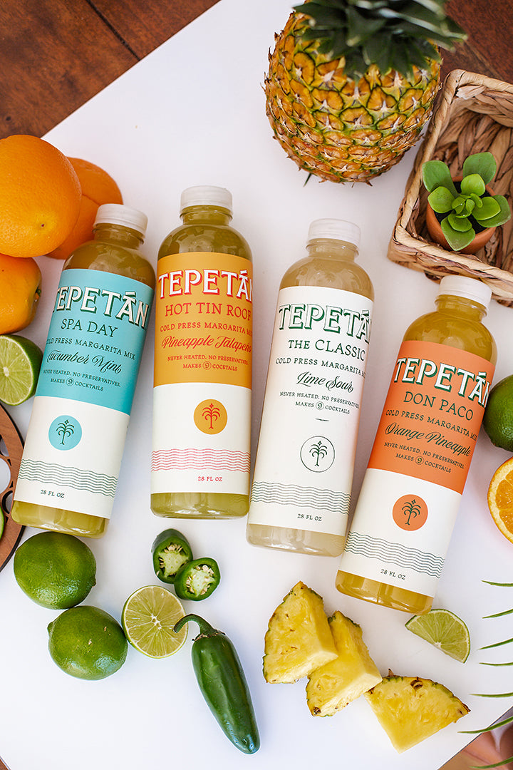 4 x 28oz Bottles Variety Flavor Pack: All Flavors – TEPETÁN