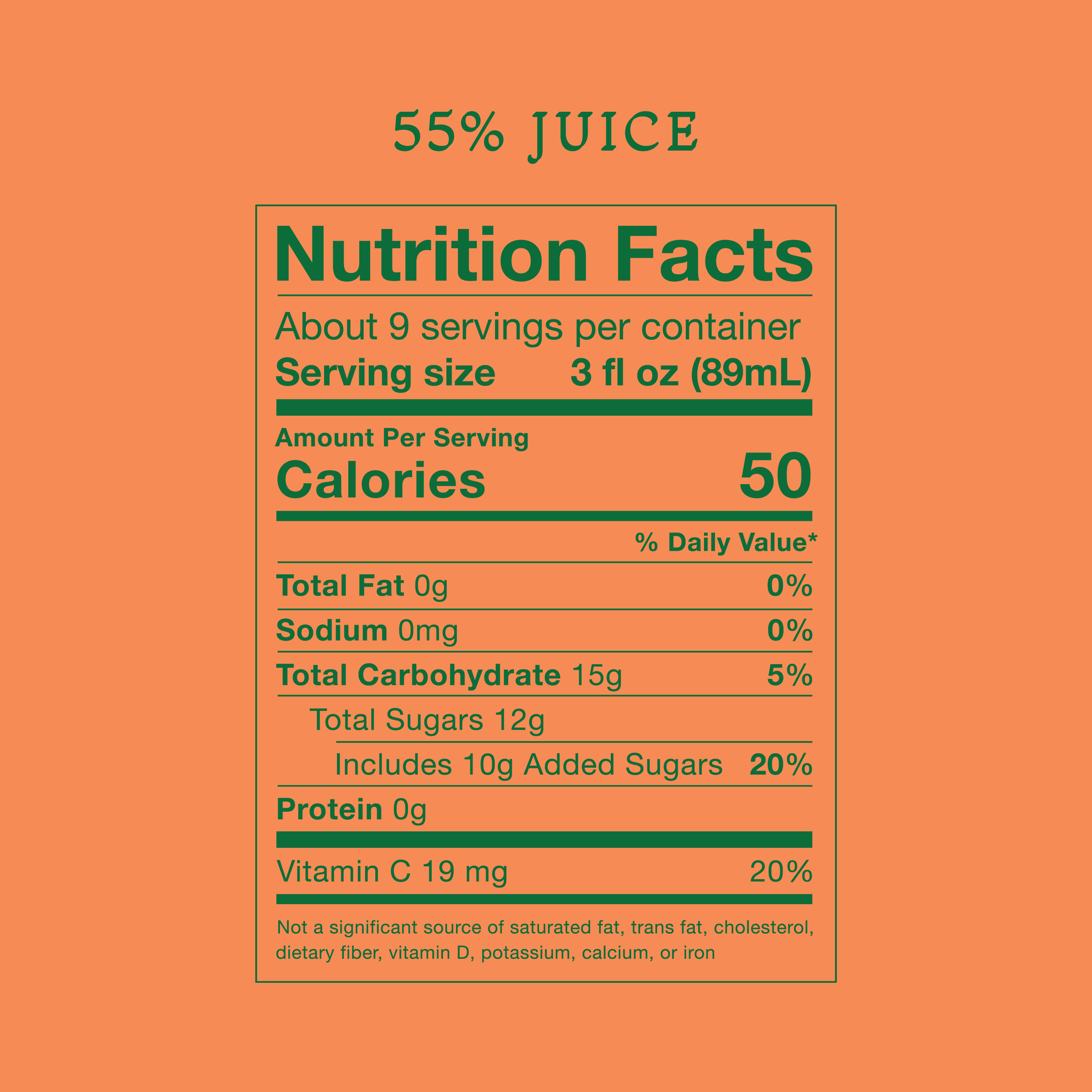 4 x 28oz Bottles: Orange Pineapple